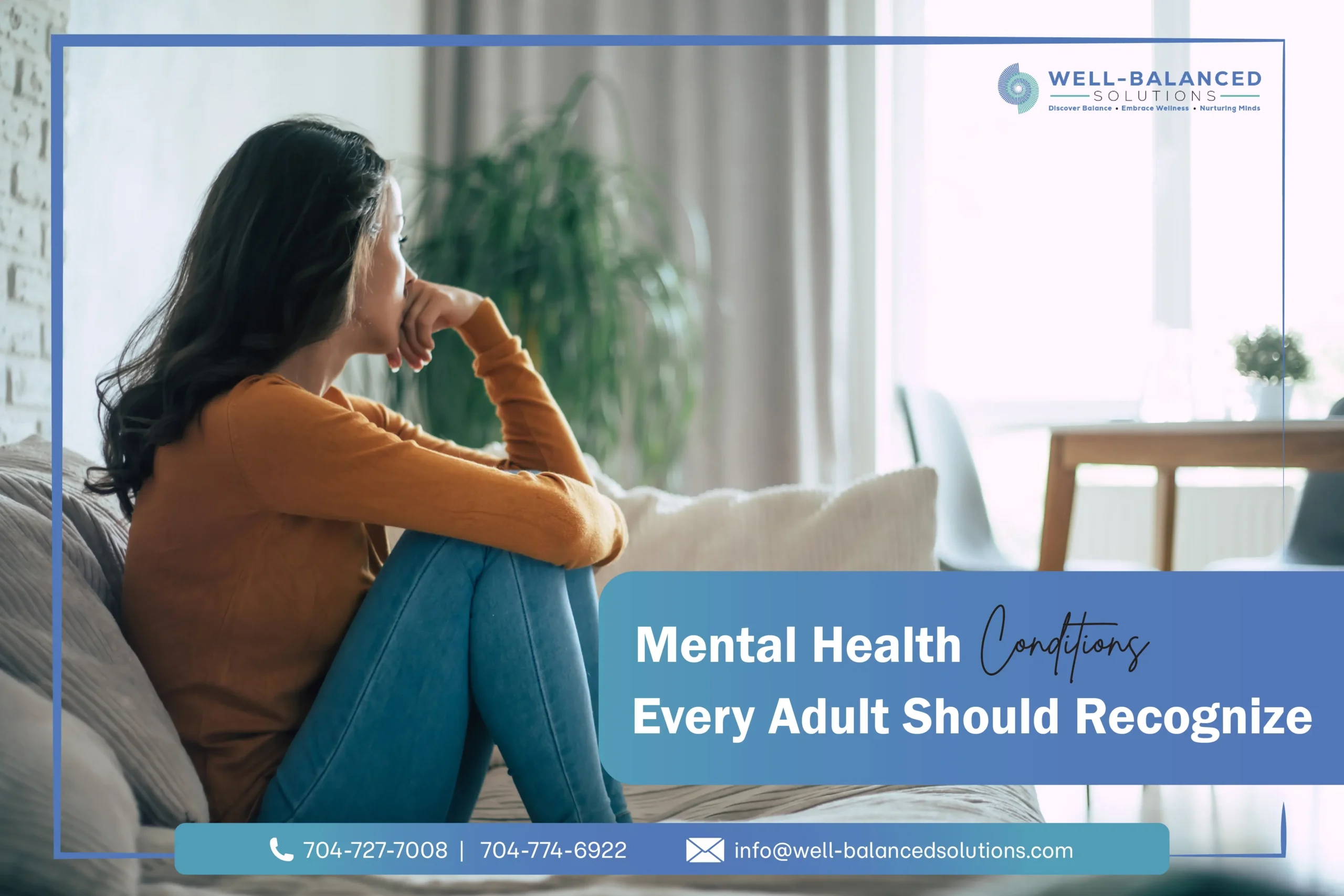 Mental Health Conditions Every Adult Should Recognize