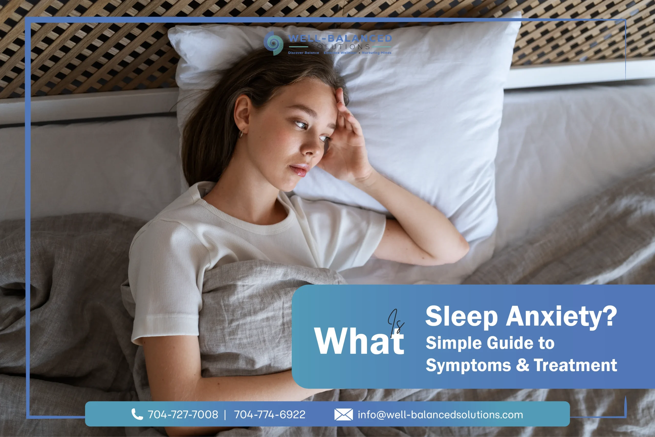What Is Sleep Anxiety? Simple Guide to Symptoms & Treatment