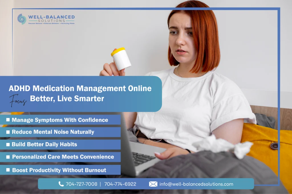 ADHD Medication Management Online: Focus Better, Live Smarter